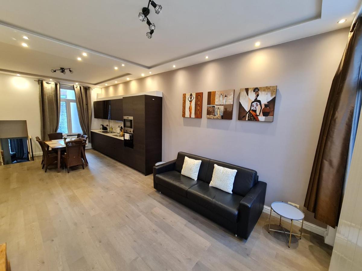 Modern Apartment At European Quarter Brussels Ngoại thất bức ảnh